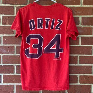 Vintage David Ortiz Shirt Jersey Size S